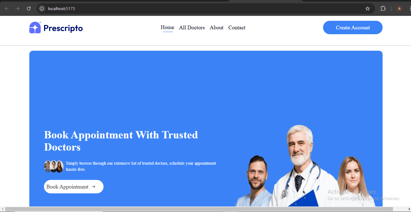 Hospital Management Full-Stack demo