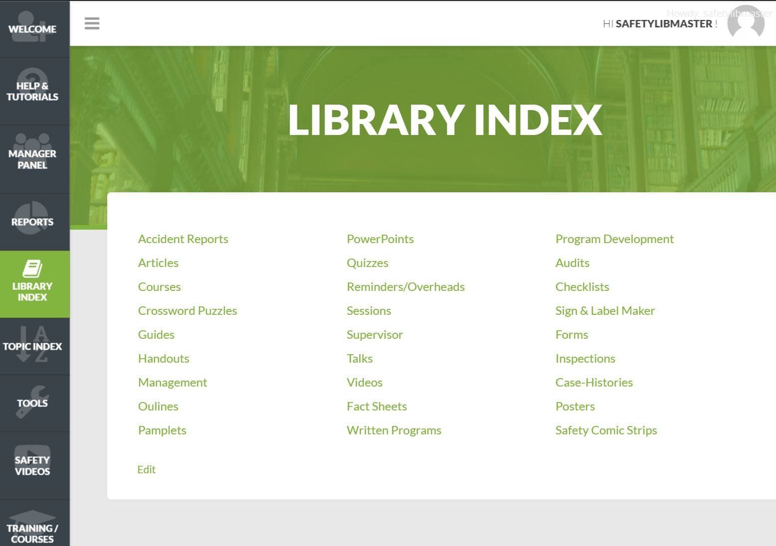 Library Management System demo